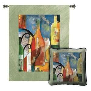   2380 WH Wine Still Life Tapestry   Nicole Etienne
