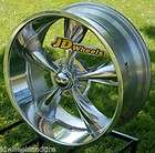 JD Wheels 20x8.5 Showwheels STREETER S1208512PPF POLISHED 5x4.5 +12 5 