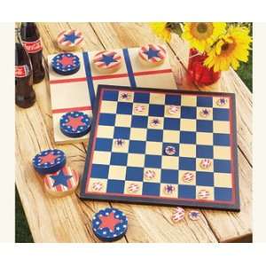  Americana Board Game  Checkers Toys & Games