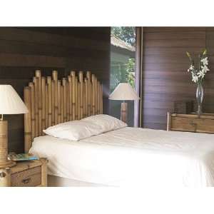  King Panel Headboard by Hospitality Rattan   Natural 