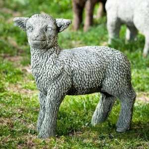 Campania International Lambie Cast Stone Garden Statue Ferro Rustico 