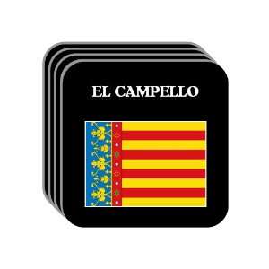   Comunitat Valenciana)   EL CAMPELLO Set of 4 Mini Mousepad Coasters