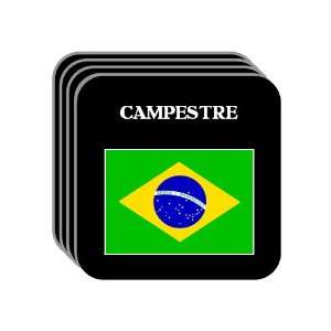  Brazil   CAMPESTRE Set of 4 Mini Mousepad Coasters 