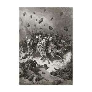    Gustave Dore   Flight Of The Canaanites Giclee