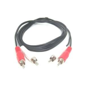  Micro Connectors M06 715 6 Feet Audio Patch Cable (2) RCA 