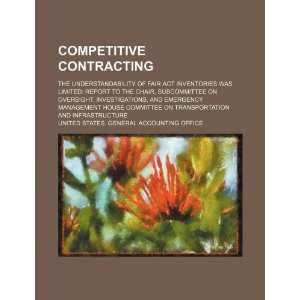  Competitive contracting the understandability of FAIR Act 