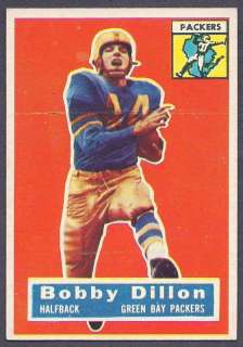 1956 Topps Football #103   Bobby Dillon   Green Bay Packers  
