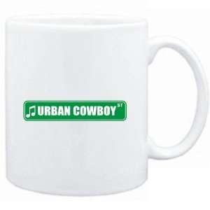  Mug White  Urban Cowboy STREET SIGN  Music Sports 