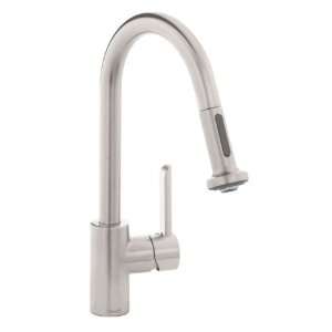  Hansgrohe Stratos E High Arc Pull Out Kitchen Faucet 