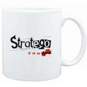  Mug White  Stratego IS IN MY BLOOD  Sports Sports 