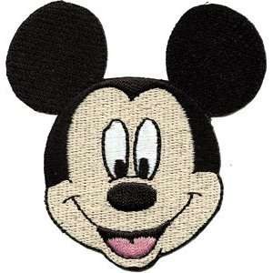  Disney Mickey Mouse Face Embroidered Iron On Movie Patch 