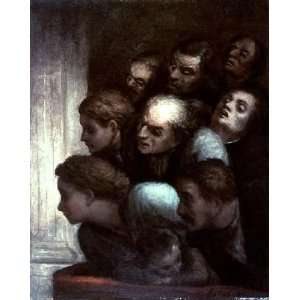   name The Free Performance, By Daumier Honoré 