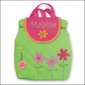 Toddler Backpack Personalized Stephen Joseph Flower Custom Name  