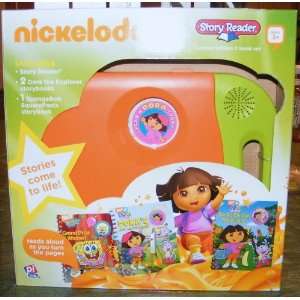 Story Reader System Limited Edition Nickelodeon Combo Bundle with Dora 