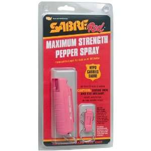  KJB Security P125 Sabre Red Pepper Spray   Pink