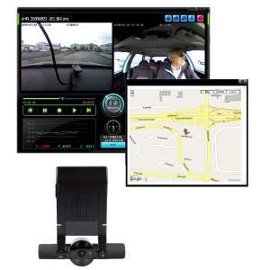  Dual Direction Car Camera Recorder with Passive GPS Logger 