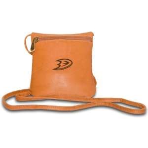  Pangea Anaheim Ducks Womens Premium Leather Mini Handbag 