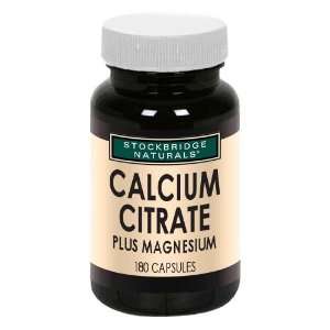  Stockbridge Naturals   Calcium Citrate plus Magnesium 