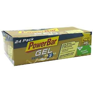 PowerBar, Power Gel, Concentrated Carbohydrate Gel, Caffeinated, Green 