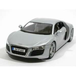  Audi R8 1/18 Silver Toys & Games
