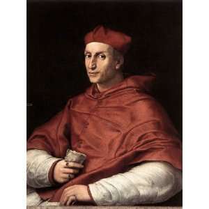   Fridge Magnet Raphael Portrait of Cardinal Bibbiena