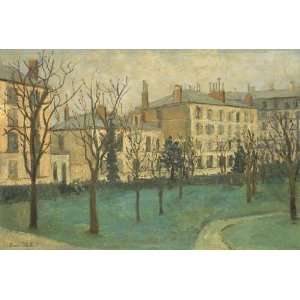   Maurice Utrillo   24 x 16 inches   Property in Passy