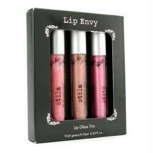  Stila Lip Envy Silk Shimmer Lip Gloss Trio   ( # Delicate 
