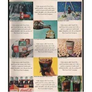    1962 Advertisement Coca Cola Means Only Coca Cola 