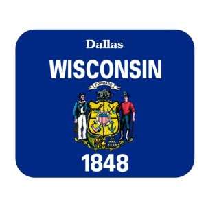  US State Flag   Dallas, Wisconsin (WI) Mouse Pad 