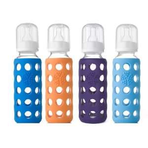  Baby Bottles 4 Pack (9 oz. in Ocean, Sky, Orange, Royal Purple) Baby
