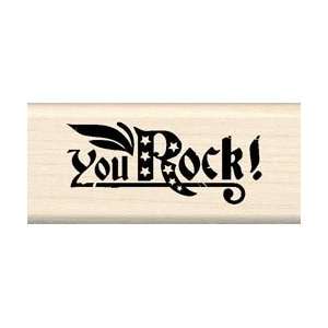   Rubber Stamp MM You Rock STAMPMM 99311; 2 Items/Order