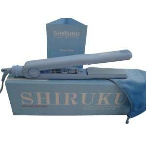  Shiruku Tourmaline Ceramic Ionic Straightening Flat Hair 