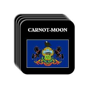 US State Flag   CARNOT MOON, Pennsylvania (PA) Set of 4 Mini Mousepad 