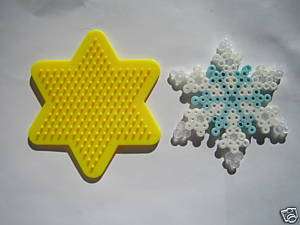 Perler Beads SMALL STAR pegboard free S&H $60 order  