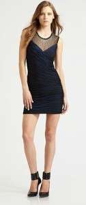 2011 NEW BCBG Camira Illusion Dress XS/S/M $398  