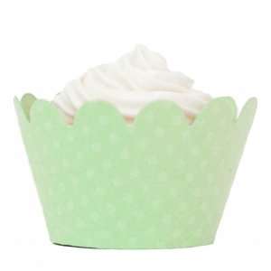  Maya Mint Green Mini Cupcake Wrappers (set of 90 