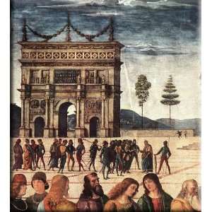   27x30 Streched Canvas Art by Perugino, Pietro