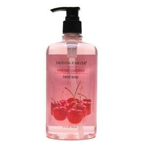  Bristol Carter Hand Soap Fresh Cherry with Pump Case Pack 