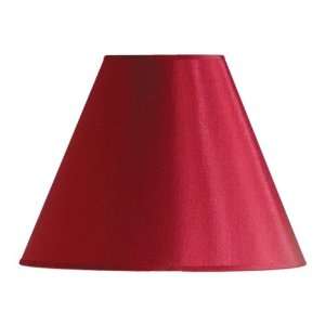 Laura Ashley SBE01311 Charlotte 11 Inch Empire Shade, Red 