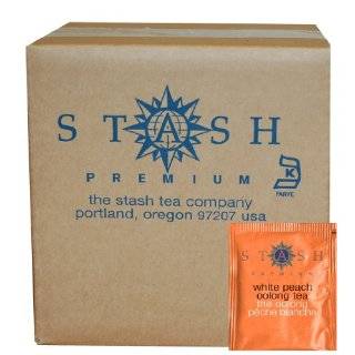 Stash Premium White Peach Oolong Tea, Tea Bags, 100 Count Box