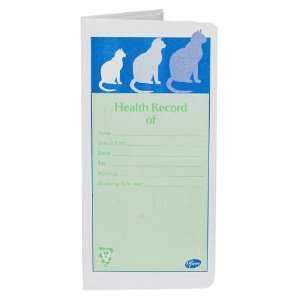  Health Record for Cats   25 ct
