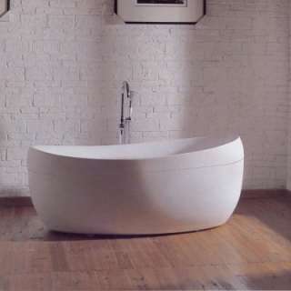 Q750 ACRYLIC MODERN FREE STANDING SOAKER BATHTUB  