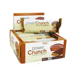  Power Crunch 12 1.4 oz Cookies Peanut Butter Fudge Energy Bars 