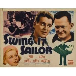  Swing It, Sailor Poster Movie Half Sheet 22 x 28 Inches 