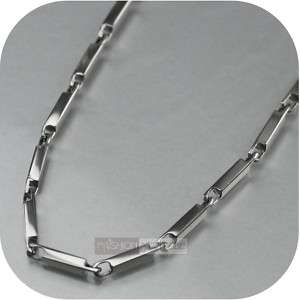 Necklace stainless steel chain silver boy women 50cm  