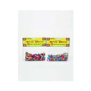  24 Packs of 300 Multicolor Beads