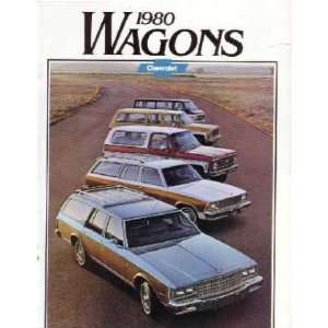  1980 CHEVORLET STATION WAGON Sales Brochure Book 