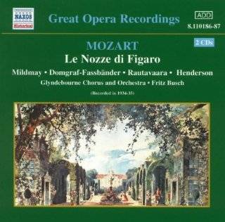 The famous 1934 Glyndebourne performance The first Figaro on records 