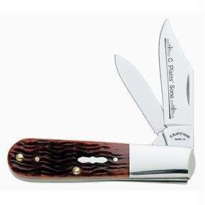  Barlow, C. Platts & Sons Walnut Bone Handle, 2 Blades 