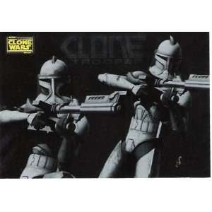  Star Wars The Clone Wars Foil Card Clone Trooper #5 